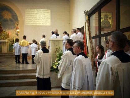 Uroczystość odpustowa-25 lat Parafii Felin w Lublinie (1)