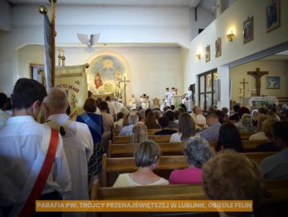 Uroczystość odpustowa-25 lat Parafii Felin w Lublinie (7)