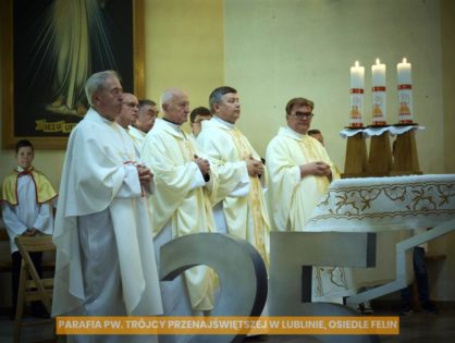 Uroczystość odpustowa-25 lat Parafii Felin w Lublinie (8)